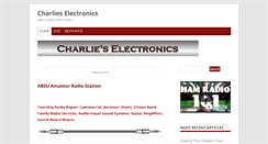 Desktop Screenshot of charlieselectronics.com